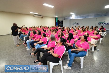 Integração do Núcleo Feminino inspirou mulheres da C.Vale, dia 11 de março

