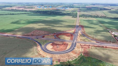 Entroncamento da PR 182 com Ariosvaldo Bittencourt muda na segunda-feira, 2 de março, com abertura para utilização do viaduto