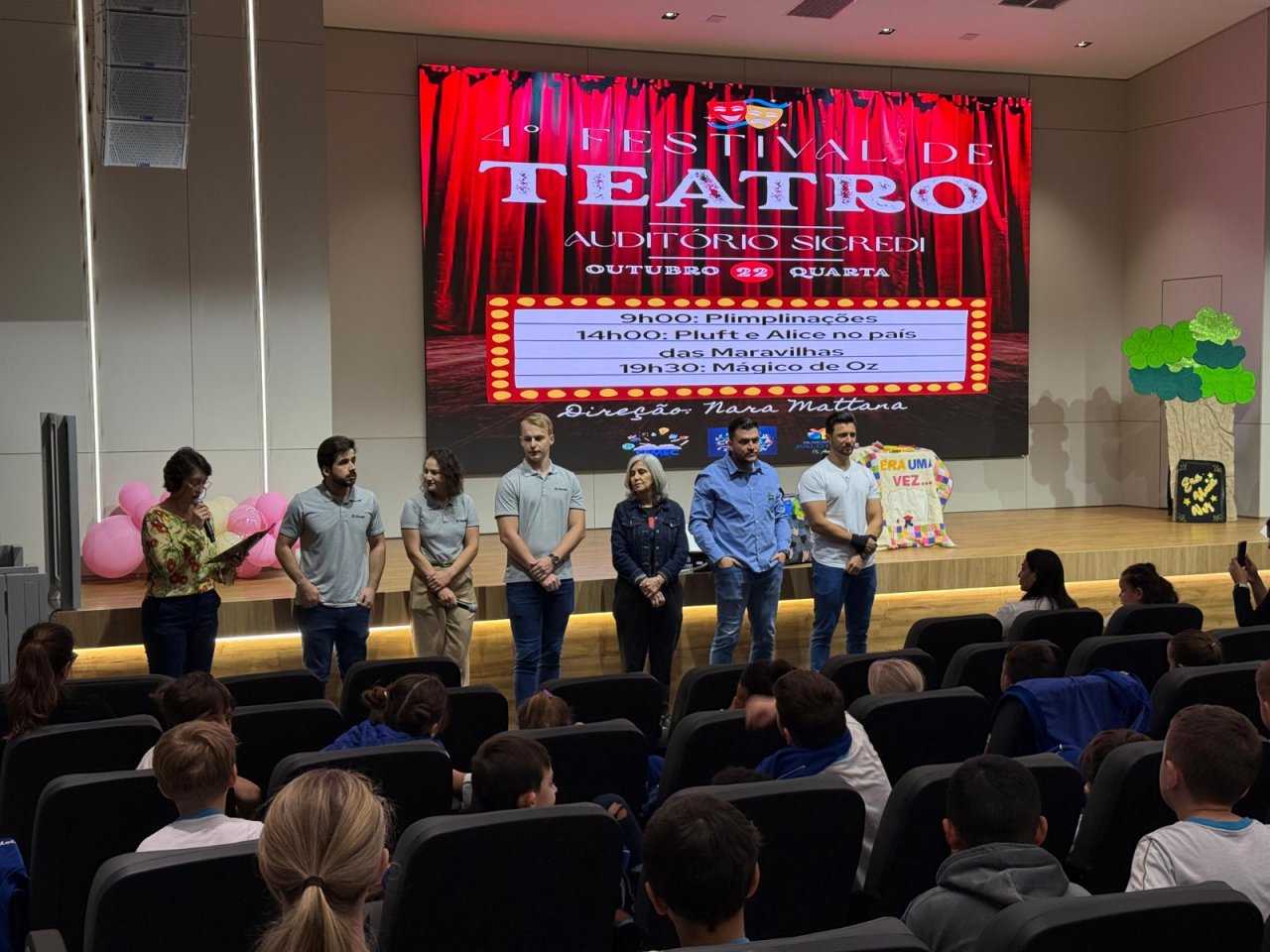 Abertura do 4º Festival de Teatro